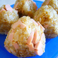 わのなの's cooksnap of when they made おさかなのソーセージで☆かわいいおにぎり.