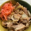 春巻きママ's cooksnap of when they made おいしい新玉ねぎたっぷり♪の豚丼.