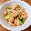 やなぎだまこ's cooksnap of when they made えびとキャベツのレモンバター炒め.