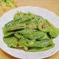 ルパンのかあさん☆彡's cooksnap of when they made お弁当に☆焼きピーマンの生姜醤油びたし.