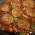 ももコロわんこ's cooksnap of when they made ケチャップで簡単！煮込みハンバーグ.