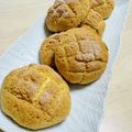 meg;'s cooksnap of when they made ホットケーキミックスで簡単メロンパン.