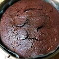 ko-nomama's cooksnap of when they made チョコ不要！さーしゃの簡単ガトーショコラ.