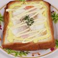 ゆ→ちむ❦180SX's cooksnap of when they made 朝食☆ラピュタ風とろーり玉子のトースト.