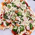 toga1020's cooksnap of when they made 強力粉で作れる☆簡単ピザ生地.