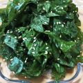 ☆とん吉☆'s cooksnap of when they made 大葉の大量消費に！大葉のナムル.