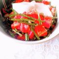 口福さん♪'s cooksnap of when they made 想像以上に美味しい☆ニラとトマトのサラダ.