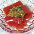 奥町純一's cooksnap of when they made 冷やしトマトゼリーの簡単おかず.