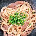 なおすけ151a's cooksnap of when they made すき焼き風うどん.