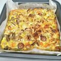 korhrd's cooksnap of when they made 簡単★キッシュ★長ネギとキノコとベーコン.