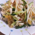 ぬこなこ's cooksnap of when they made ササミとキュウリの中華クラゲ和え.