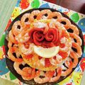 伊集院櫻子's cooksnap of when they made ひな祭りにママの寿司ケーキ.