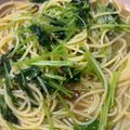 L.R's cooksnap of when they made ☆簡単☆三つ葉＆ツナの和風パスタ♪.