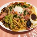 yutukorin☆'s cooksnap of when they made ガーリック醤油バター風味のパスタ.