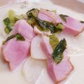 豆蔵うさぎ's cooksnap of when they made ほっこり♡かぶとベーコンのミルクスープ.