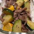 かめざぶろう's cooksnap of when they made ☆砂肝とズッキーニのエスニック炒め☆.