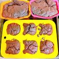 プー♡'s cooksnap of when they made 乳・卵・チョコ不要。お豆腐ガトーショコラ.