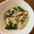 nagomi＊'s cooksnap of when they made ✿京風 小松菜とお揚げとえのきの煮浸し✿.