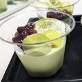 新妻あや's cooksnap of when they made アガー使用　豆乳抹茶プリン.