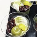 新妻あや's cooksnap of when they made 小豆と豆腐抹茶白玉＊和のプチパフェ。.