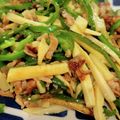 hiroのズボラ飯's cooksnap of when they made 豚肉de簡単！本格旨すぎチンジャオロース.