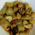 mi_co22's cooksnap of when they made 母の味♡柔らか味しみしみ里芋とタコの煮物.