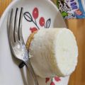 りんちゃんママ⭐'s cooksnap of when they made 話題の簡単【牧場の朝】レアチーズケーキ！.
