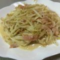 つくフォト部長♪♪こまっちゃん's cooksnap of when they made 簡単もやし☆カルボナーラ.