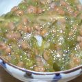 ﾋﾟﾛﾐ♡'s cooksnap of when they made 簡単☆めかぶ納豆丼.