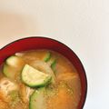 naomiん's cooksnap of when they made ズッキーニと新玉葱で作る初夏のお味噌汁.