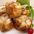 horseland's cooksnap of when they made 揚げしゅうまい.