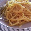 リンリン☆☆☆'s cooksnap of when they made 卵とチーズのパスタ.