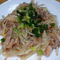 クックJOEさん's cooksnap of when they made 節約食材で！もやしと豚こまの中華風炒め.