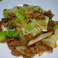 クックJOEさん's cooksnap of when they made 簡単おかず☆牛肉とキャベツ長ネギ炒め.