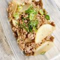 yukarin222's cooksnap of when they made 大根そぼろ煮☆旨辛肉味噌☆ひき肉☆お弁当.