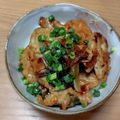 みぃくんのママ's cooksnap of when they made スタミナねぎまみれ豚焼肉丼.
