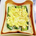 ☆魔矢☆'s cooksnap of when they made 超簡単レンジだけ！ふわとろたまごサンド♪.