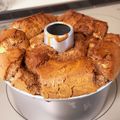 ミュッキー's cooksnap of when they made しっとりチョコマーブルシフォンケーキ17.