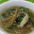mielle's cooksnap of when they made ☆めみ坦々スープ☆.