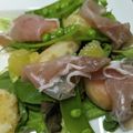 mielle's cooksnap of when they made 桃と生ハムのサラダ.