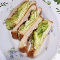 ジョングレ's cooksnap of when they made サラダチキンサンドウィッチ.