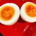 もんずん's cooksnap of when they made 塩味付きのゆで卵♡子供も大好き！.