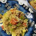 あたむ❤189's cooksnap of when they made 夏野菜を使い切り♪キーマカレービーフン.