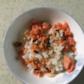 Ruriluru's cooksnap of when they made 塩昆布と鮭フレークのおにぎり.