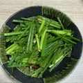 アル中アングラー's cooksnap of when they made 韓国パンチャン　小ねぎのパジョリ.