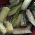 kitchenI's cooksnap of when they made １分で出来る！美味しい胡瓜の一品.