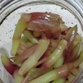 クックHVF9NP☆'s cooksnap of when they made みょうがの茎の甘酢漬け.