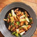 」りふ's cooksnap of when they made エリンギ、椎茸の白ネギ炒め.
