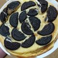 空遥☆ましゃlove's cooksnap of when they made 簡単オレオチーズケーキ♡混ぜて焼くだけ.