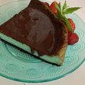 soratea's cooksnap of when they made ♪牛乳で!チョコレートガナッシュケーキ♪.